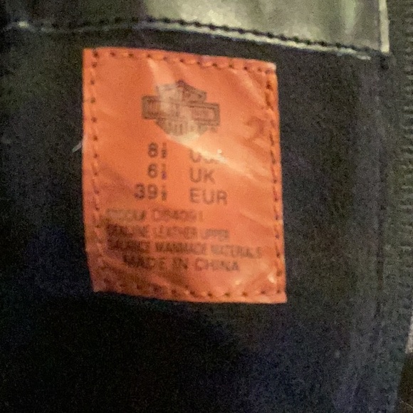 Harley Davidson Heeled Boots - Picture 9 of 9